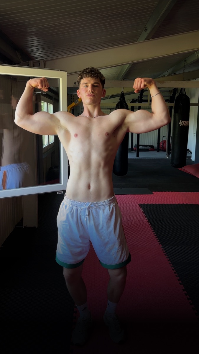 Jan-Luca after bulking to 92 kg
